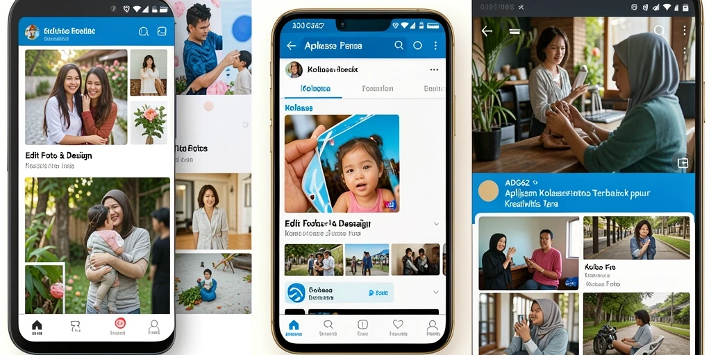 Antarmuka aplikasi Kolase Foto ADG62 yang menarik dan fungsional.